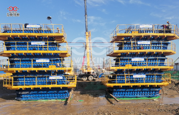 京雄高鐵中鐵上海局七公司現澆墩