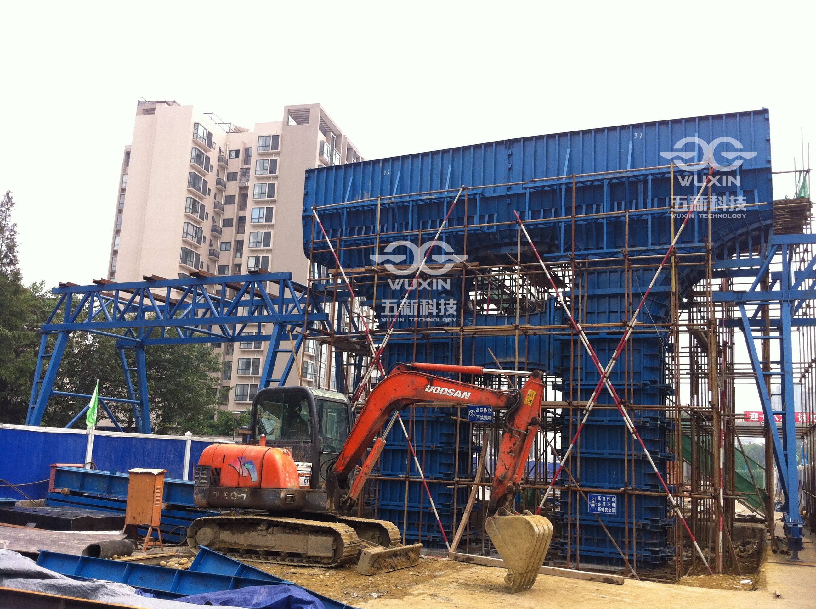 成都二環(huán)路墩身