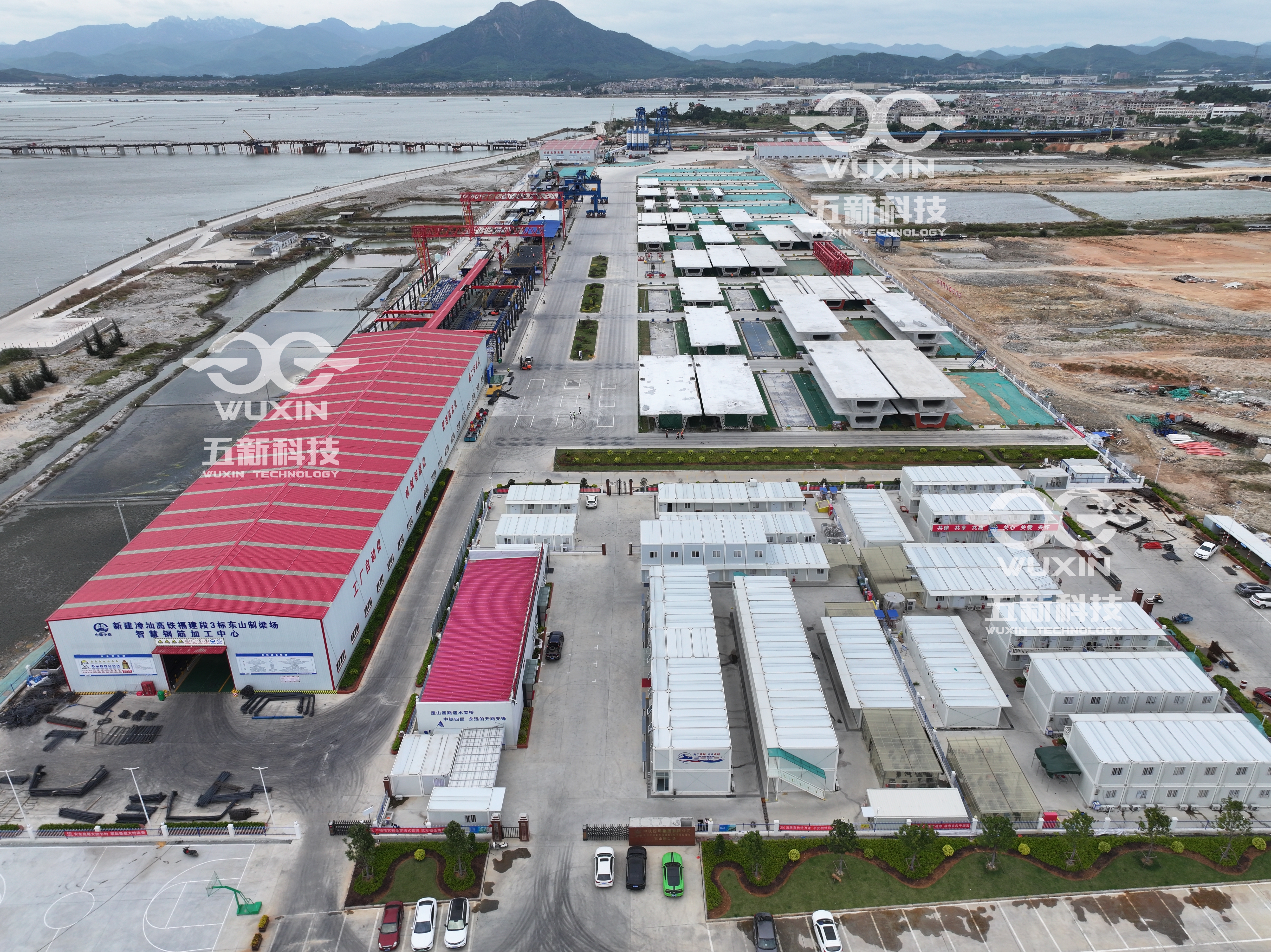 中鐵四局-新建漳汕鐵路福建段-東山制梁場